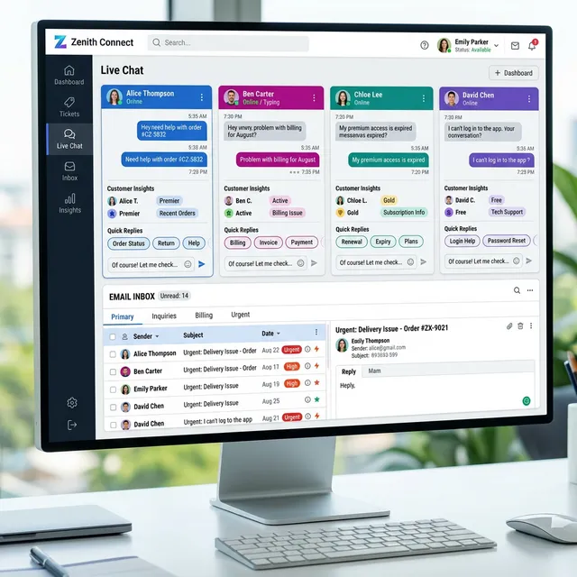 Email & Chat Support