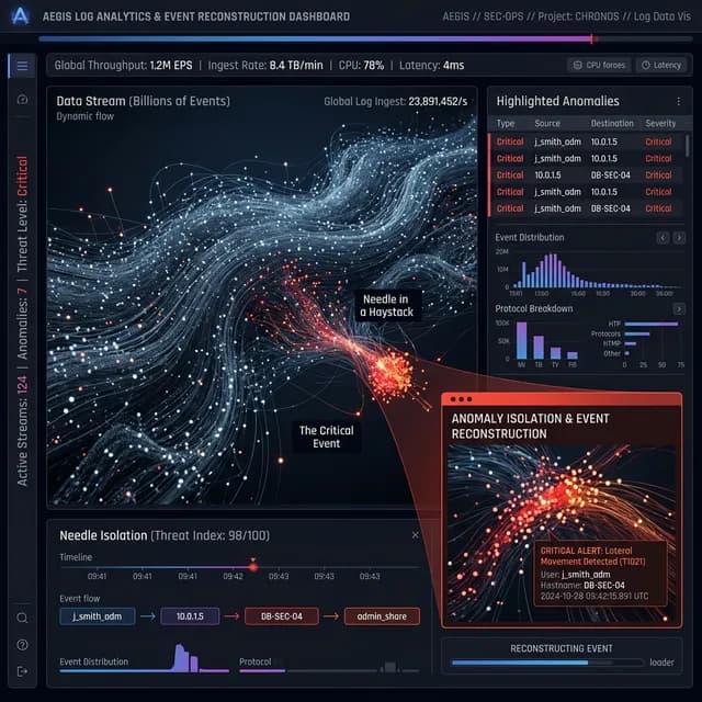 Log Analysis & Event Reconstruction