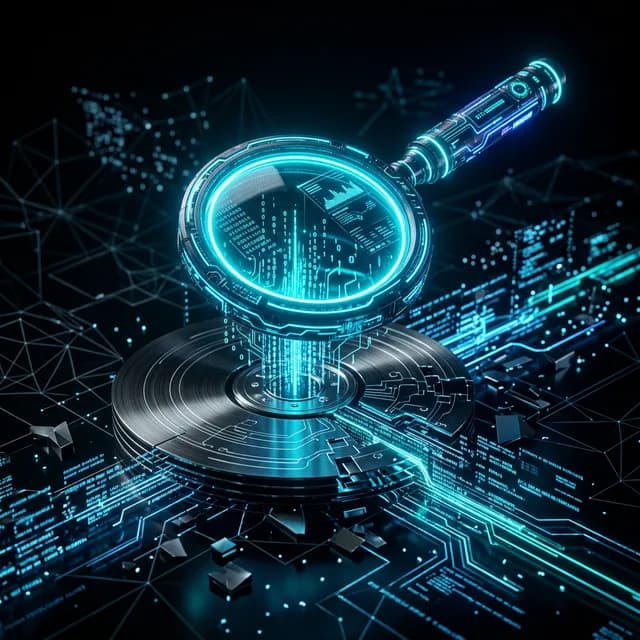 Digital Forensics & IR concept visual